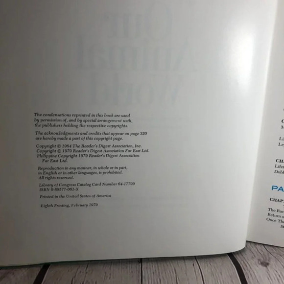 Vintage 1979 READER'S DIGEST MARVELS & MYSTERIES OF OUR ANIMAL WORLD - Picture 6 of 10